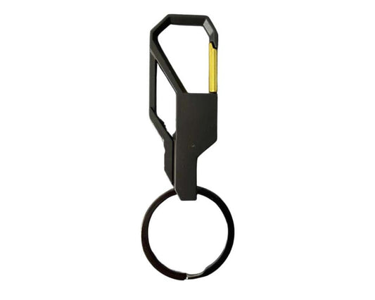 GOLDEN KEYCHAIN STRONG BLACK YELLOW – Set of  12