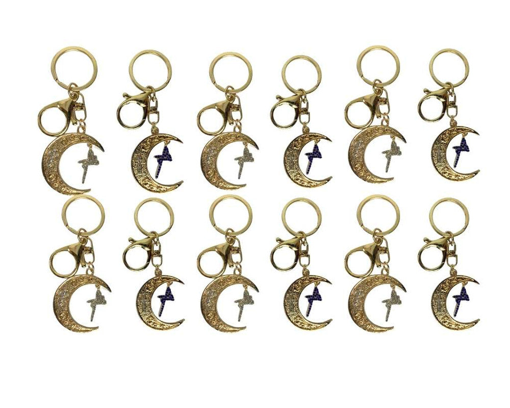 GOLDEN KEYCHAIN FAITH MOON – 12