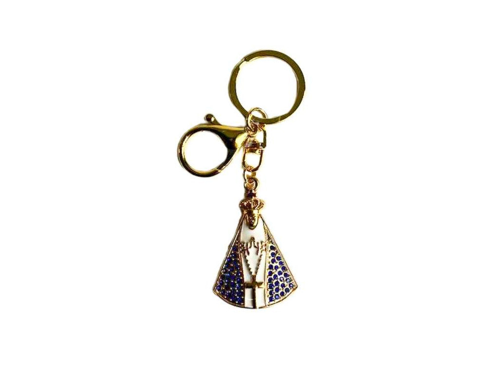 GOLDEN KEYCHAIN O.LADY APPARITIONS  – Set of 12