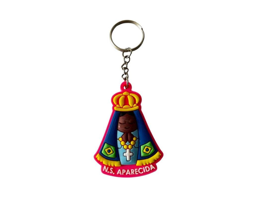 PINK RUBBER KEYCHAIN O. LADY APPARITIONS 2 – 12