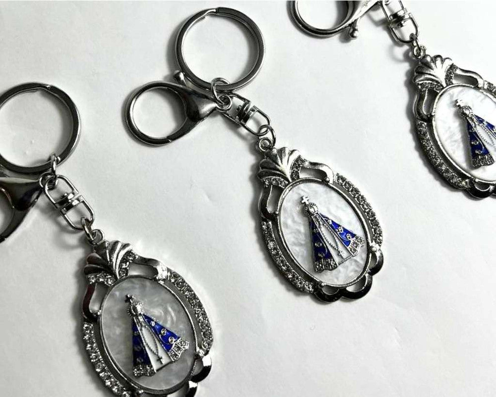 SILVER STAINLESS STEEL O.LADY APPARITIONS – Set of 12