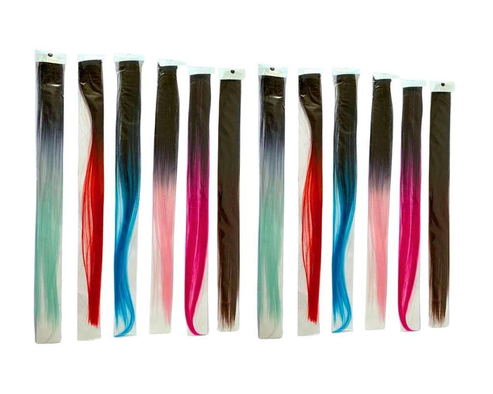 ARTIFICIAL HAIR BLACK AND COLOR GRADE APPLICATION – Set of 12