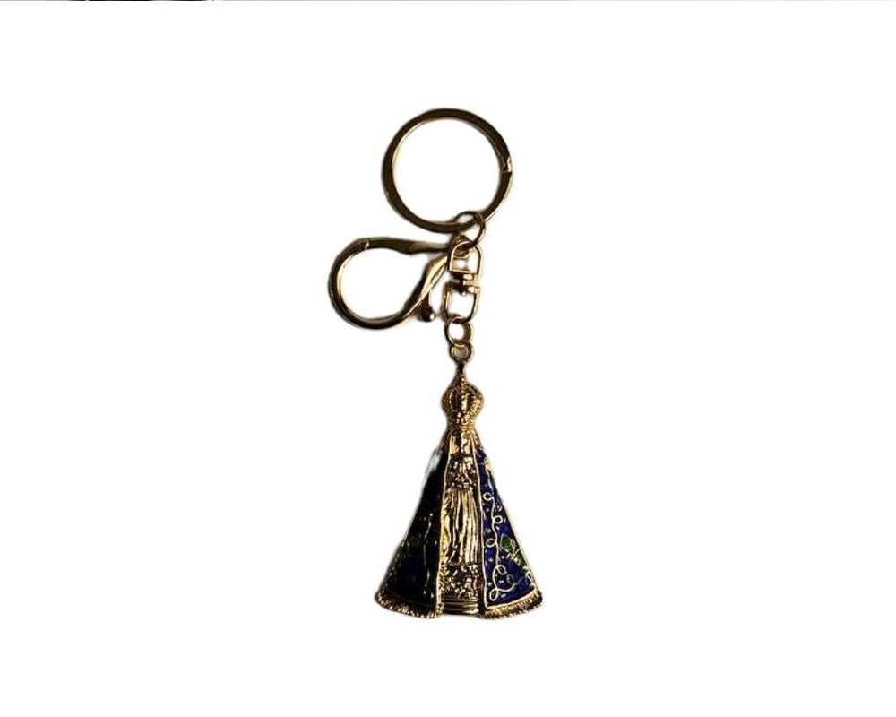 GOLD KEYCHAIN O.LADY APPARITIONS- Set of 12