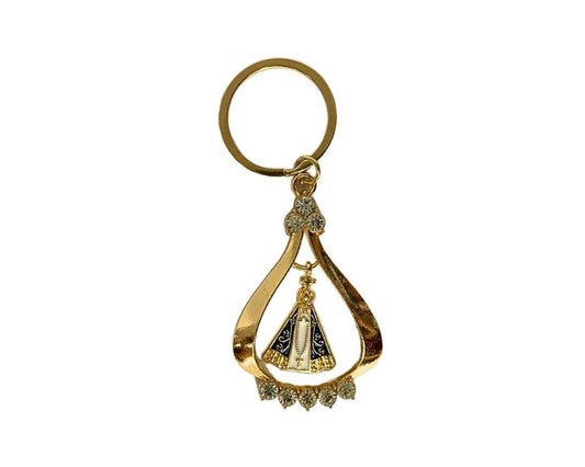 GOLDEN KEYCHAIN  BELL APPARITIONS  – Set of 12