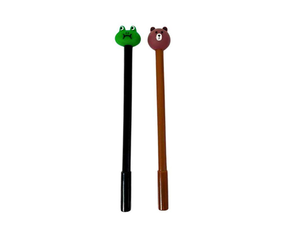 FROG AND BEAR PENS - Set of 12