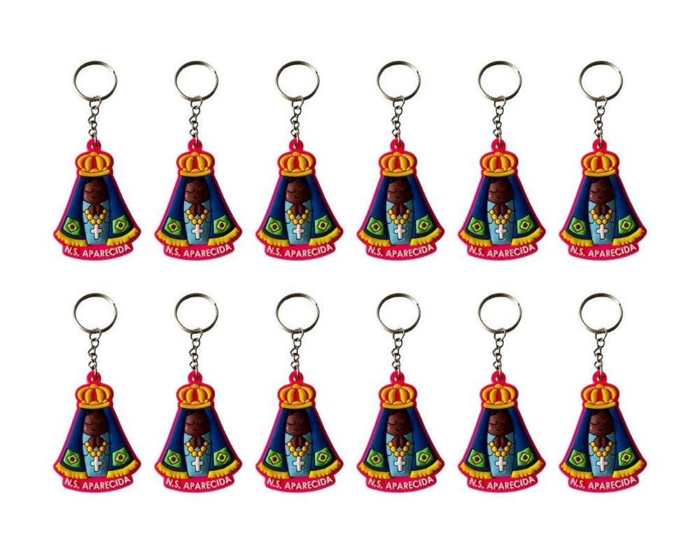 PINK RUBBER KEYCHAIN O. LADY APPARITIONS 2 – 12