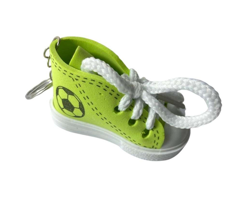 KEYCHAIN COLORED SNEAKER WITH SOCCER BALL – 12