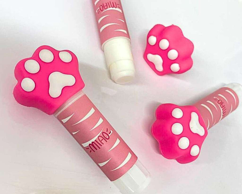 PINK PAW GLUE STICK- Set of 12