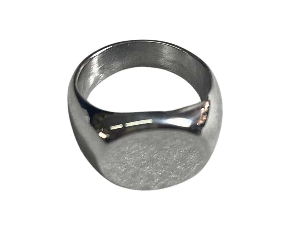 STAINLESS STEEL RING  PLAIN ROUND  – 12