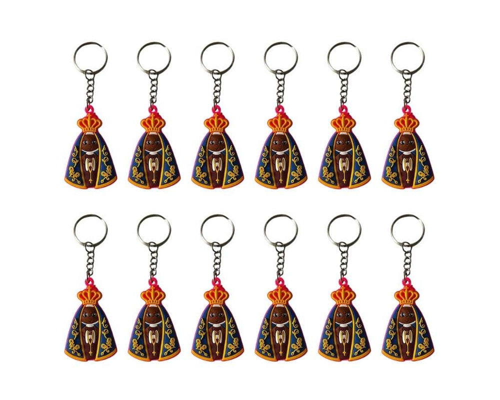 PINK RUBBER  O. LADY APPARITION KEYCHAIN – Set of 12