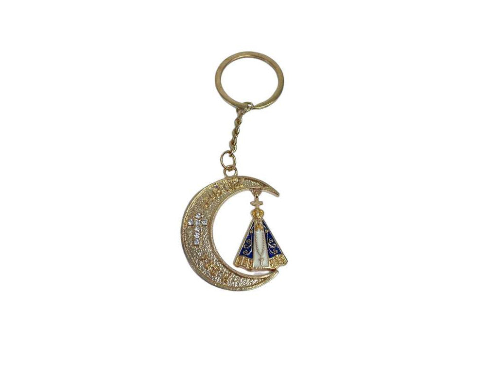 GOLDEN KEYCHAIN OUR LADY APPARITIONS-Set of 12